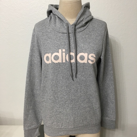 Comfy Women’s Adidas Essentials Linear Logo Hoodie, Medium NWT - Picture 4 of 8